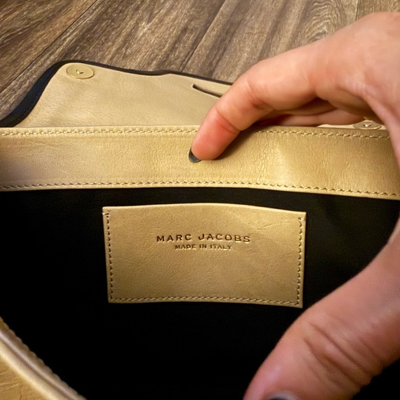 Marc Jacobs Tan and Brown Leather Clutch - Picture 3 of 4